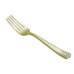 309702 Gold Plated Forks - 12 Count