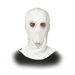 Hms 413791 Adult Them Us Movie Creepy Halloween Cosplay Costume Face Mask, White - One Size