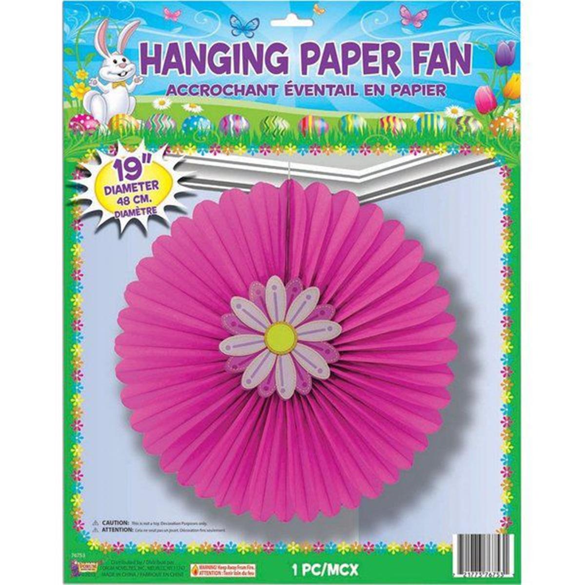 309673 Easter Hanging Paper Fan