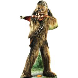 253062 Star Wars Classics Life Size Cardboard Cutout Standup, Chewbacca Retouched