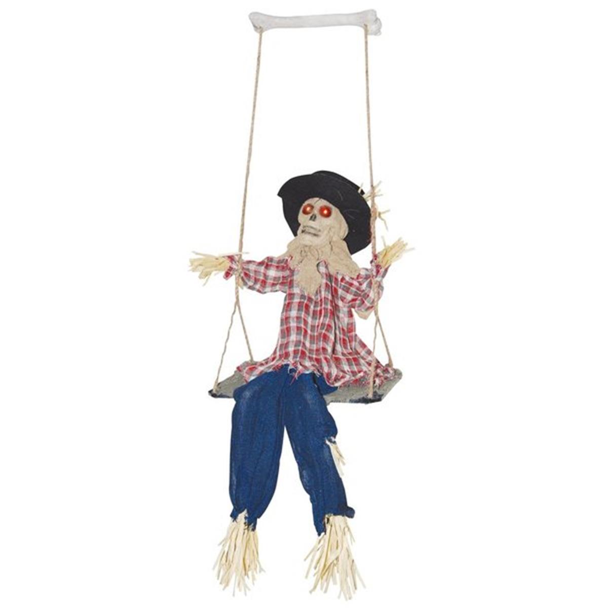 259863 Kicking Scarecrow On Swing