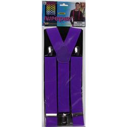 280923 Halloween Purple Suspenders