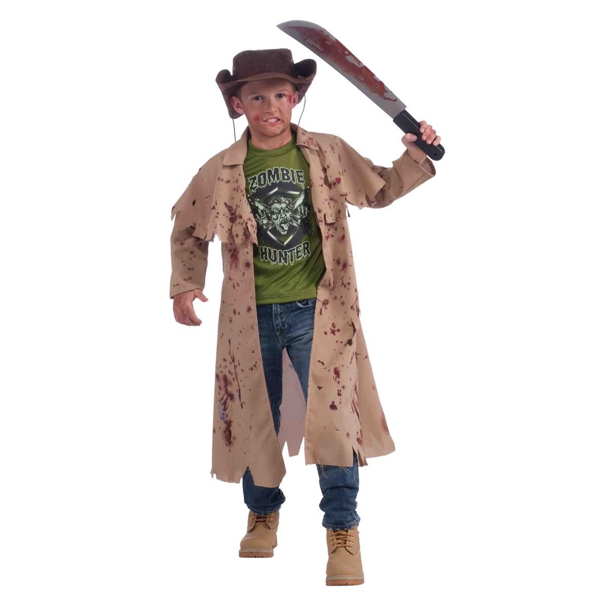 277194 Kids Zombie Hunter Costume, Large