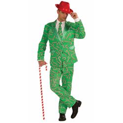 275406 Candy Cane Adult Suit, Extra Large