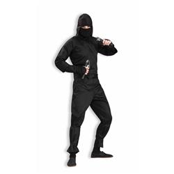 277117 Mens Deluxe Ninja Costume, Extra Large