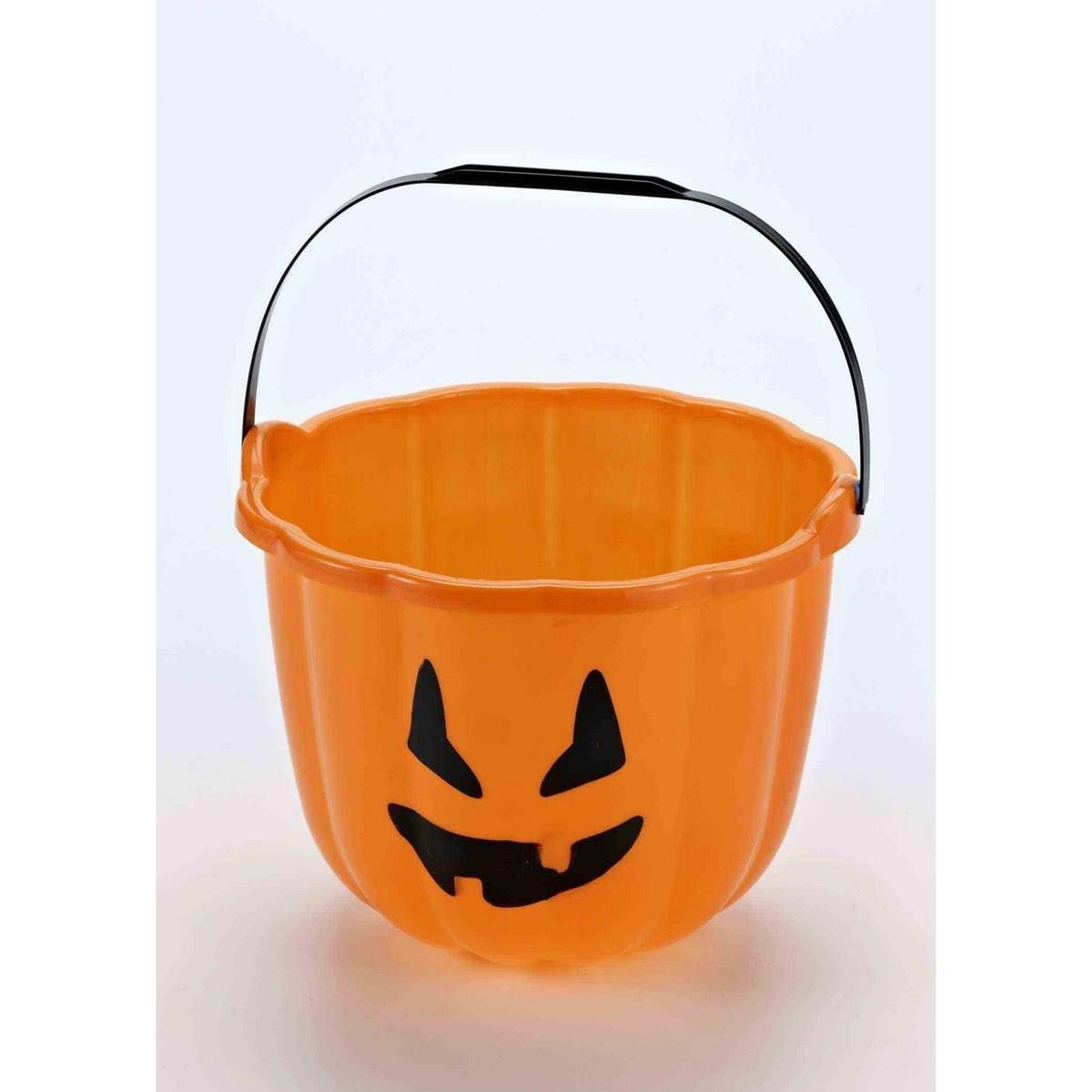 277185 Halloween Orange Pumpkin Pail - Nominal Size