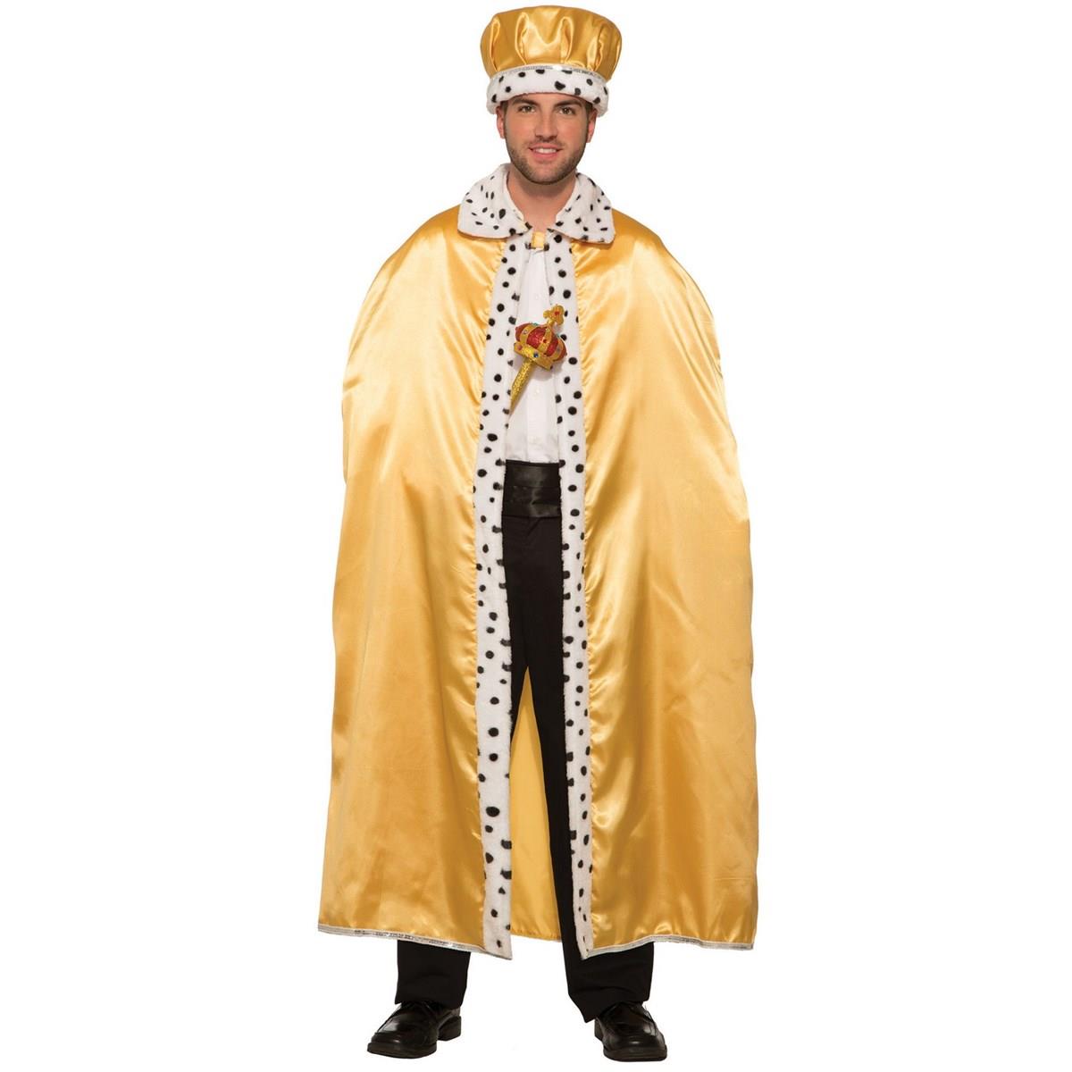 UPC 721773802553 product image for Rubies  277393 Halloween Gold Adult King Crown - Nominal Size | upcitemdb.com