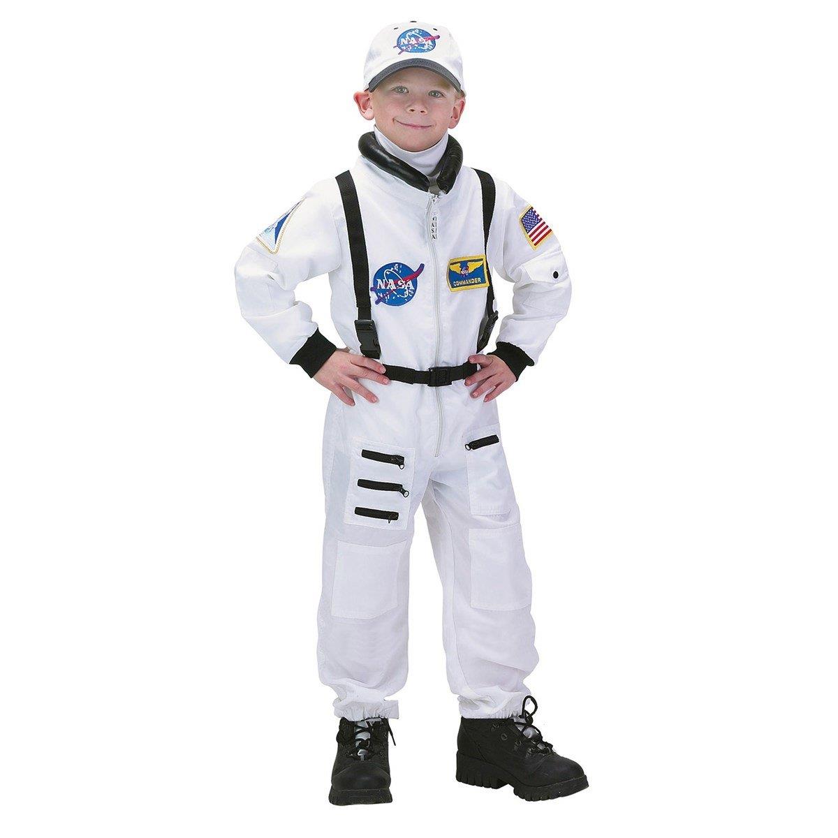 274419 Boys Deluxe White Nasa Junior Astronaut - Small