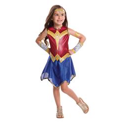 274630 Justice League Girls Wonder Woman Costume - Small