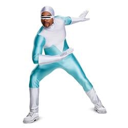 UPC 039897668895 product image for Disguise 275994 Halloween Incredibles 2 Frozone Deluxe Adult Costume - Extra Lar | upcitemdb.com