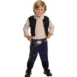 278641 Halloween Star Wars Classic Toddler Han Solo Costume - 3t-4t