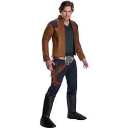 266386 Halloween Solo A Star Wars Story-han Solo Deluxe Mens Costume - Standard