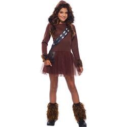 279109 Halloween Star Wars Girls Classic Chewbacca Costume - Medium