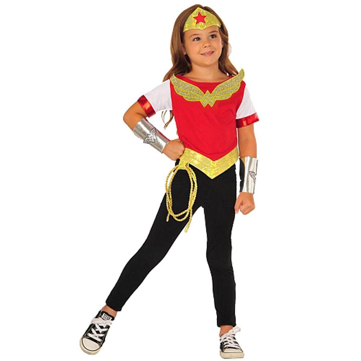 277772 Dc Superhero Girls Wonder Woman Dress Up Set, Small