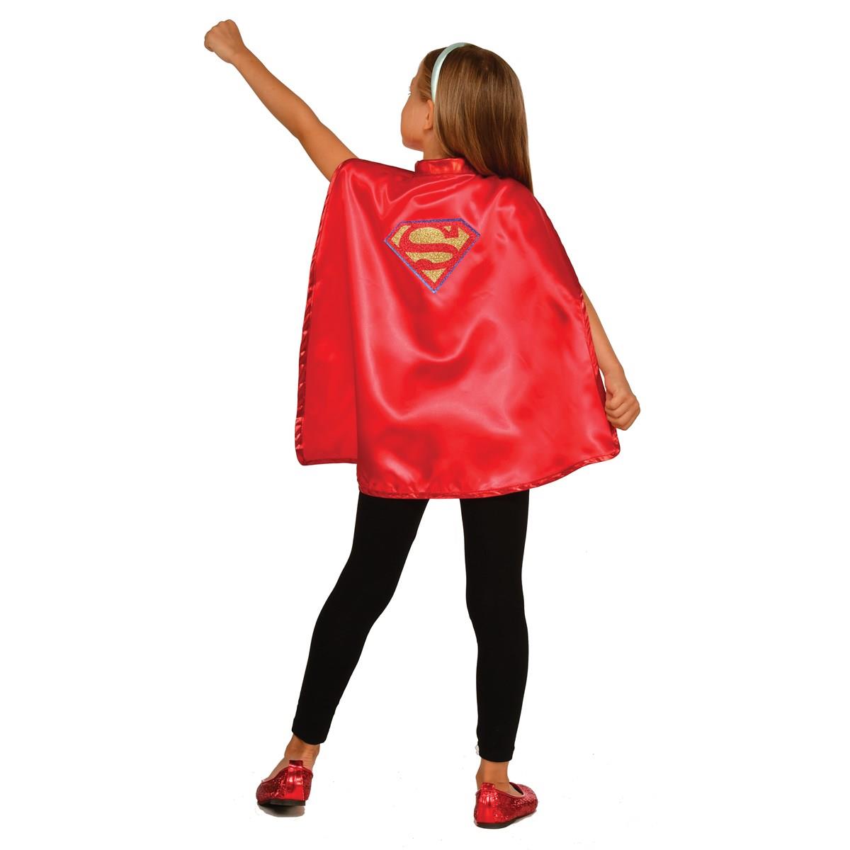 274389 Dc Super Hero Girls Supergirl Child Cape Set