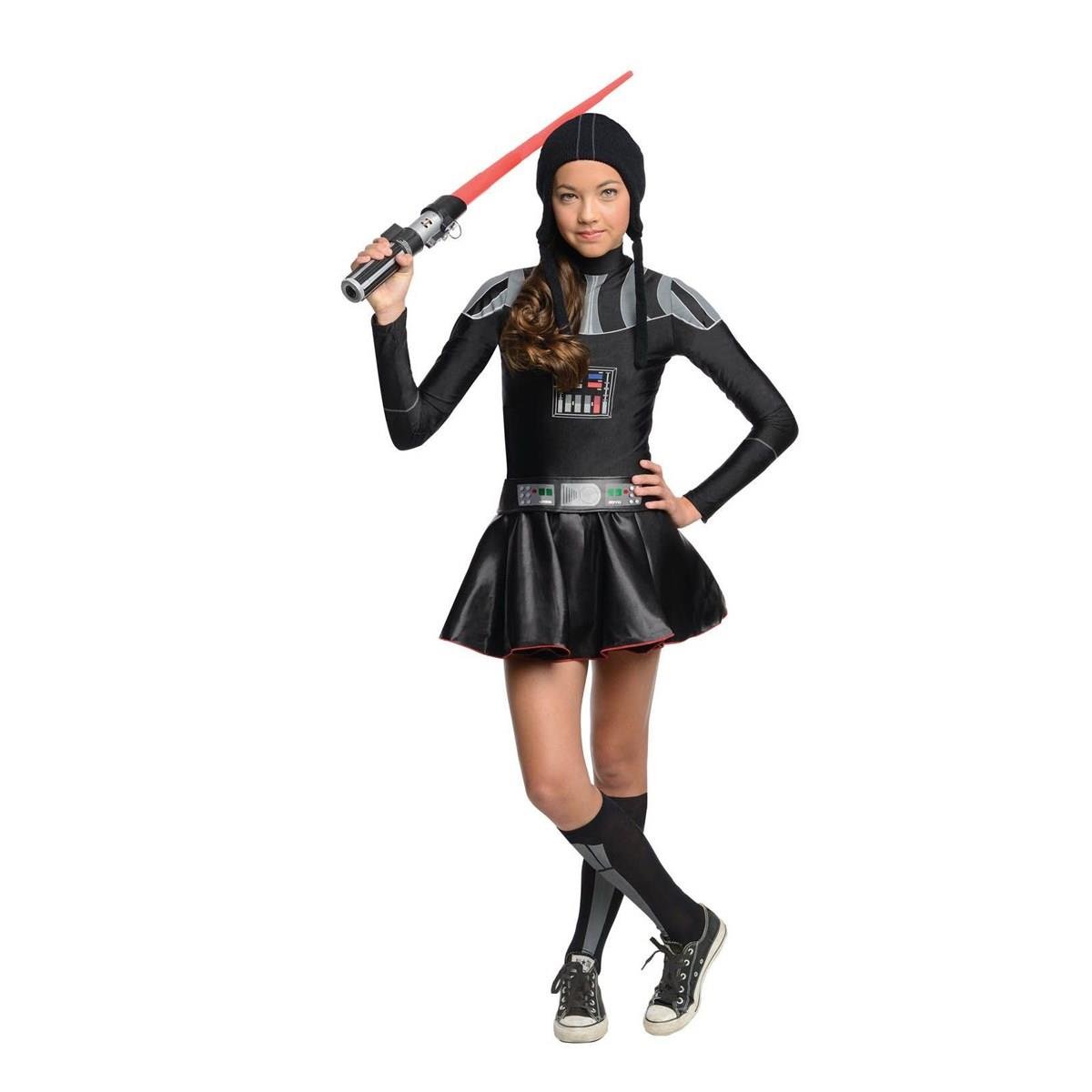 284267 Star Wars Girls Darth Vader Girl Tween Costume, Small