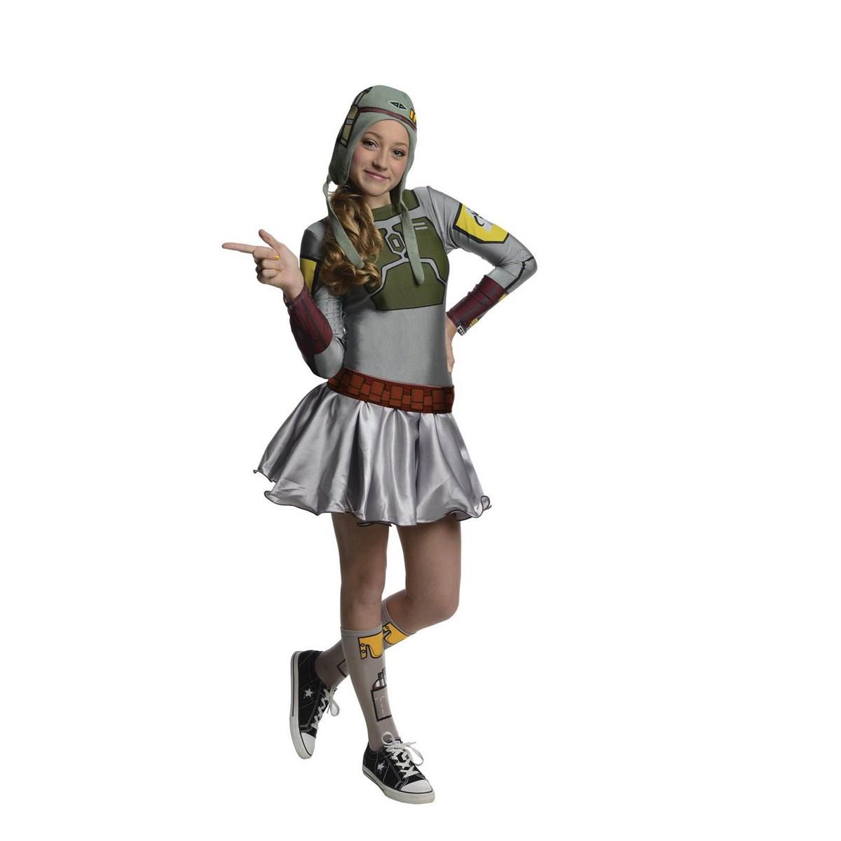 284271 Star Wars Girls Boba Fett Girl Costume, Small