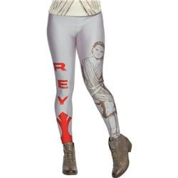 Rubies 284040 Halloween Star Wars Womens Rey Leggings - One Size