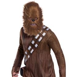 Rubies 278532 Halloween Star Wars Classic Adult Chewbacca Mask With Fur - Nominal Size