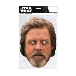 281154 Halloween Star Wars Luke Skywalker Facemask - One Size