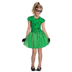 279932 Halloween Girls Riddler Tutu Dress Costume - Medium