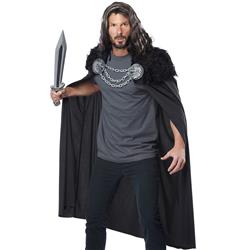 271614 Wolf Clan Warrior Cape Mens Costume - One Size