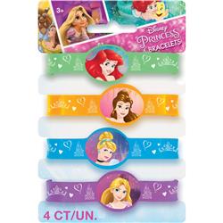 265115 Diseny Princess Dream Rubber Bracelets - 4 Piece