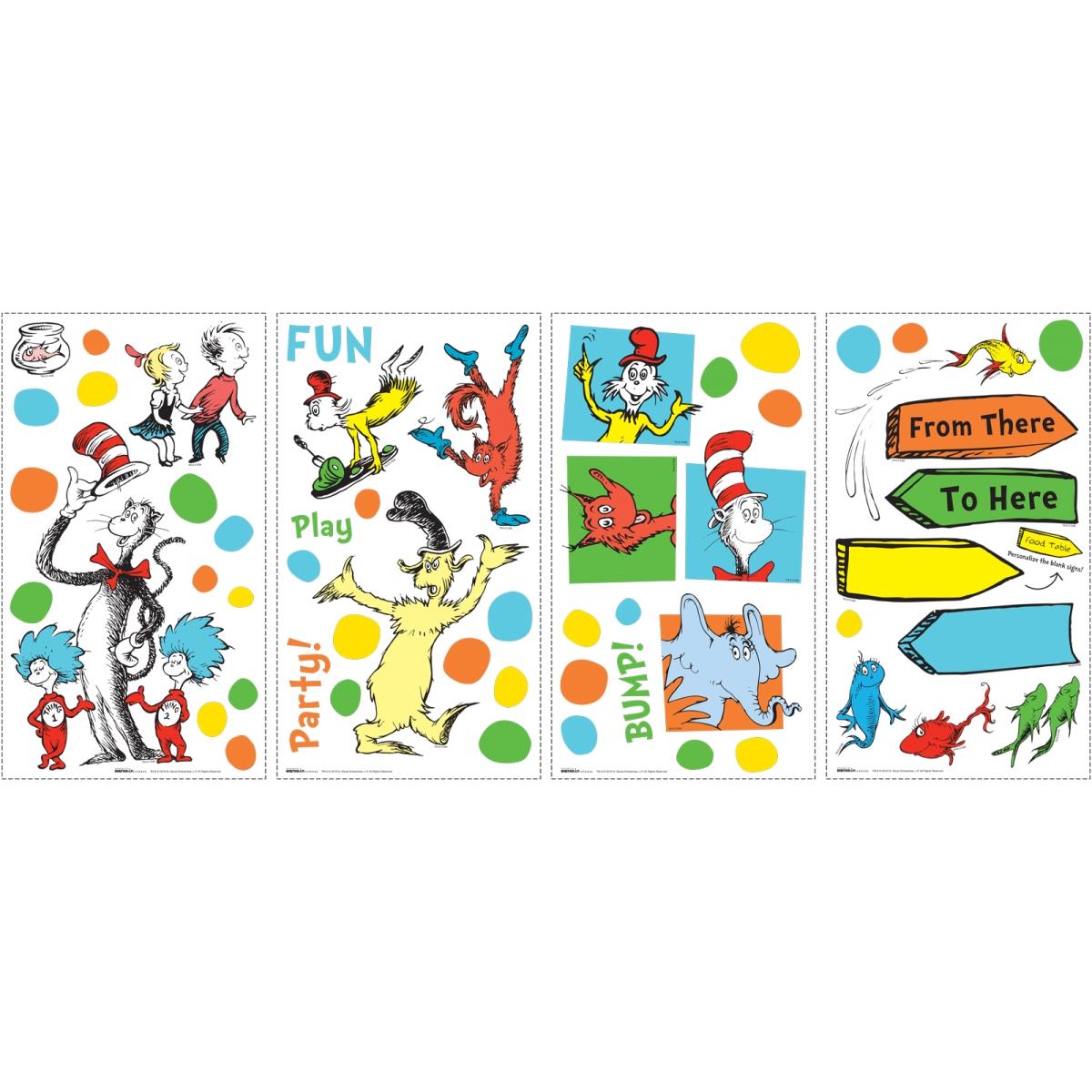 254837 Dr. Seuss Favorites Small Wall Decals