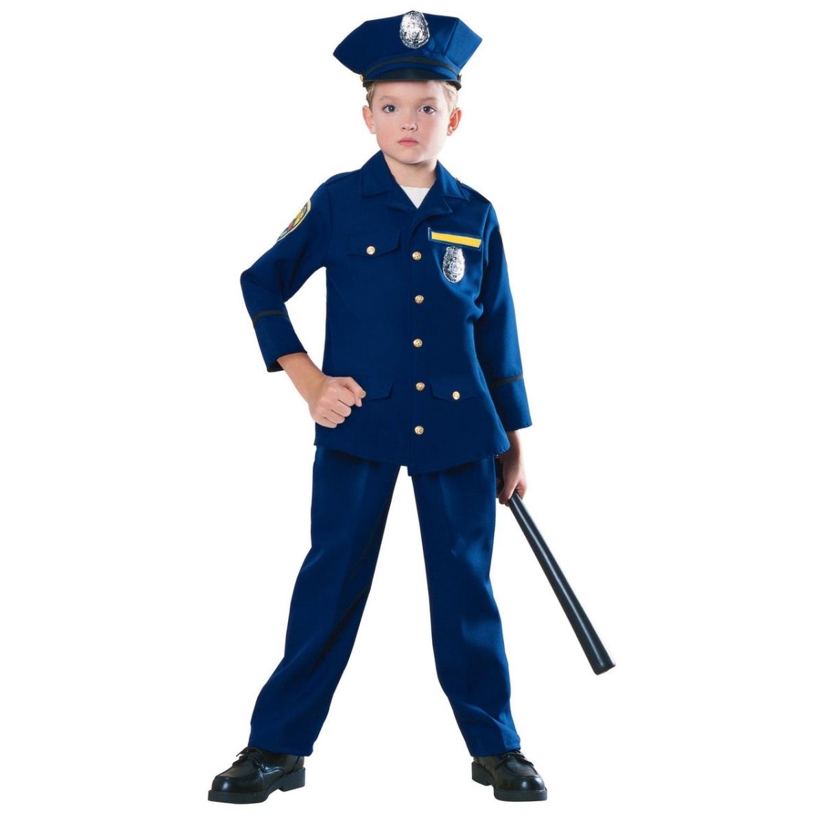 286777 Kids Police Officer Costume, Large