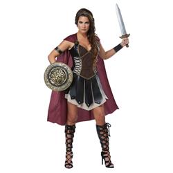 287151 Glorious Gladiator Womens Costume, Medium 8-10