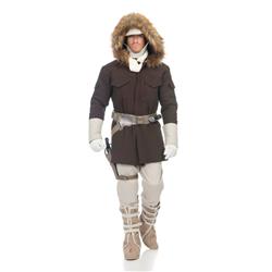 280508 Mens Star Wars Hoth Hans Solo Costume, Extra Large 46-48