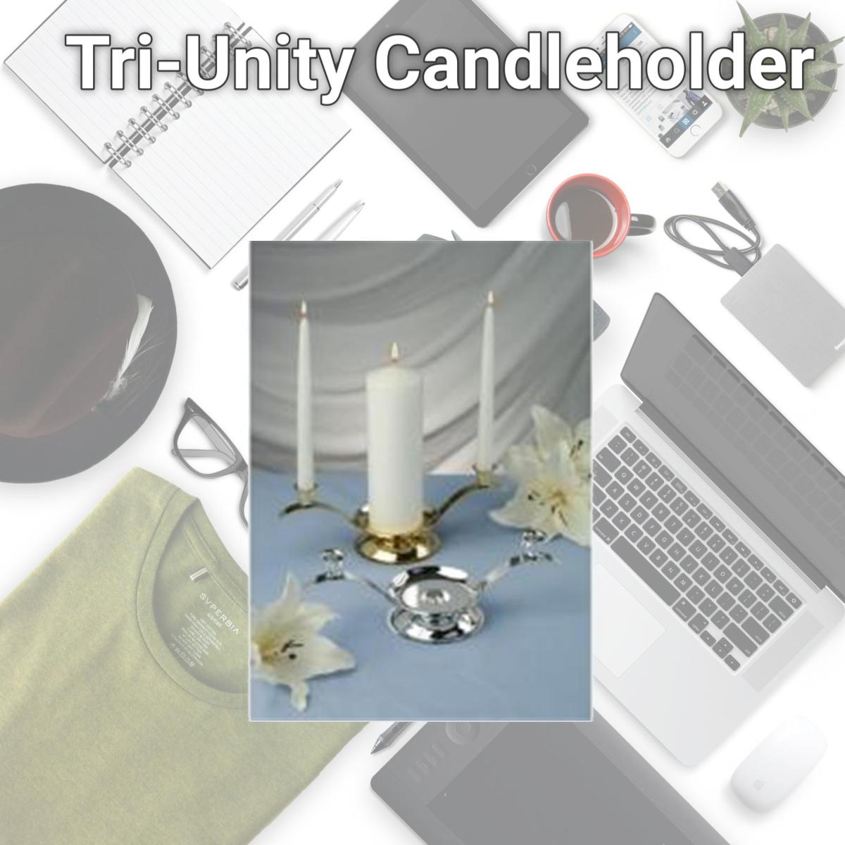 Picture of Ivy Lane Design 10-129 Tri-Unity Candleholder