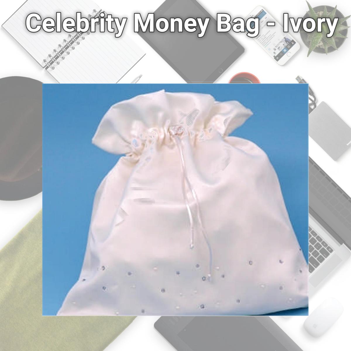 Picture of Ivy Lane Design A01080MM/IVO Celebrity Money Bag - Ivory