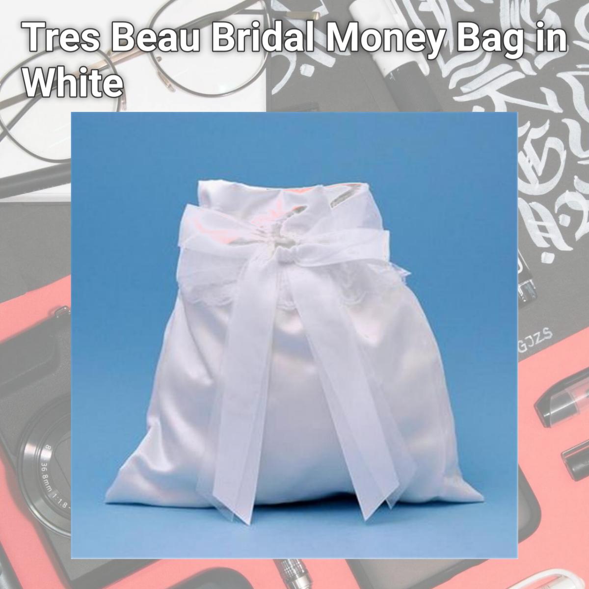 Picture of Ivy Lane Design 38M Tres Beau Bridal Money Bag in White