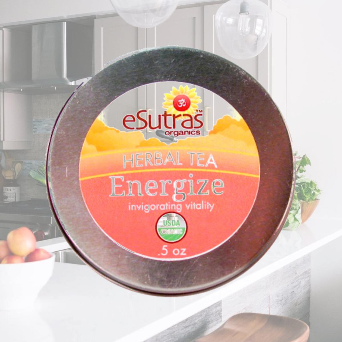 Picture of eSutras Organics 17-00-04-H05 Energize Tea - 0.5 Oz