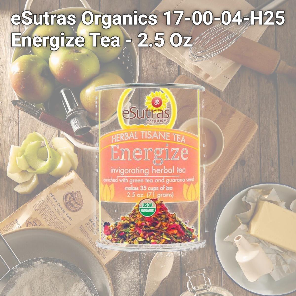 Picture of eSutras Organics 17-00-04-H25 Energize Tea - 2.5 Oz