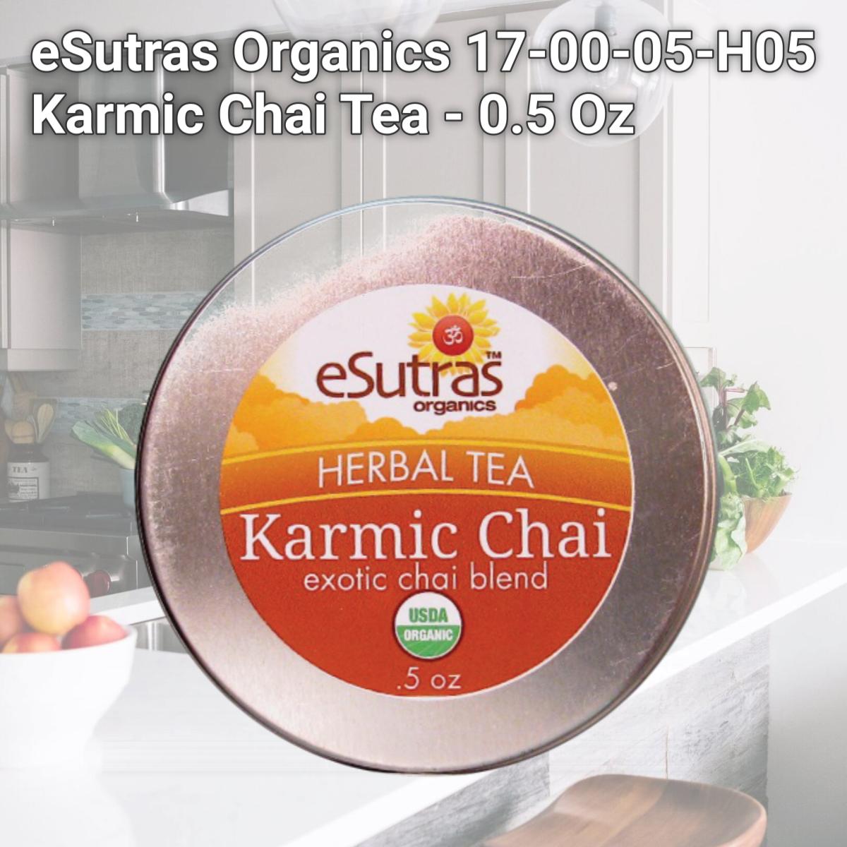 Picture of eSutras Organics 17-00-05-H05 Karmic Chai Tea - 0.5 Oz