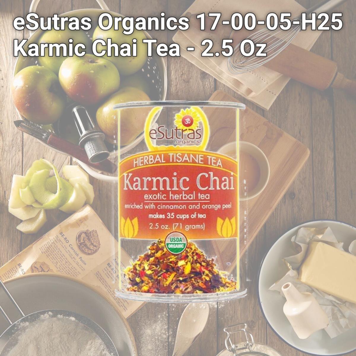 Picture of eSutras Organics 17-00-05-H25 Karmic Chai Tea - 2 Oz