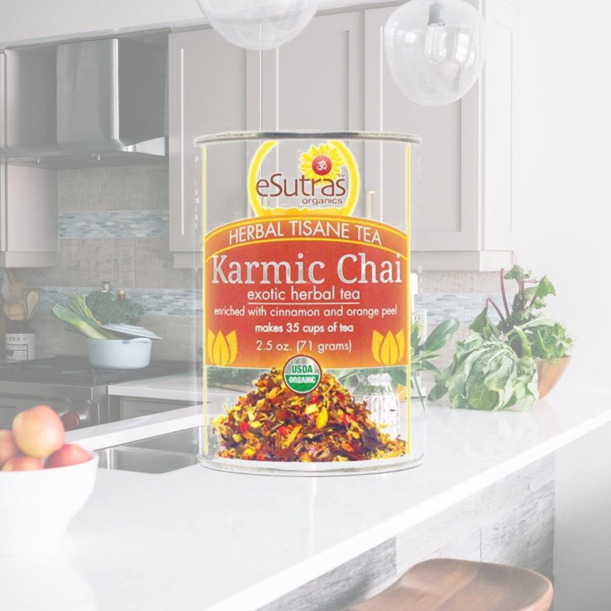 Picture of eSutras Organics 17-00-05-H25 Karmic Chai Tea - 2 Oz