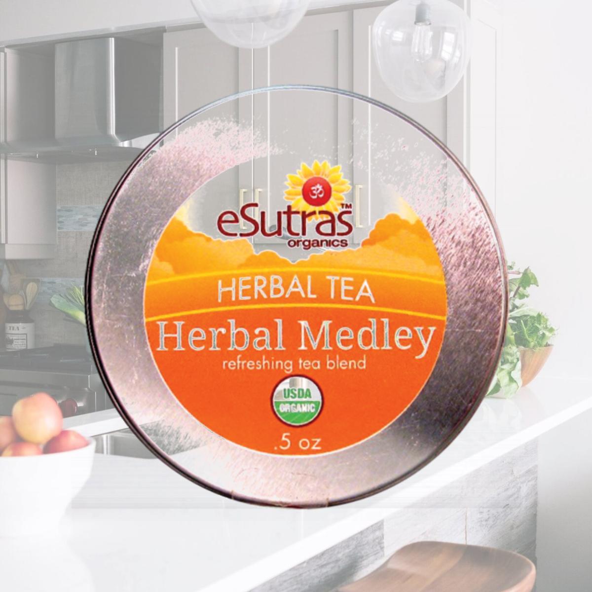 Picture of eSutras Organics 17-00-06-H05 Herbal Medley Tea - 0.5 Oz
