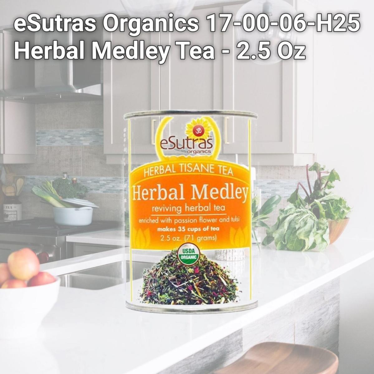 Picture of eSutras Organics 17-00-06-H25 Herbal Medley Tea - 2.5 Oz