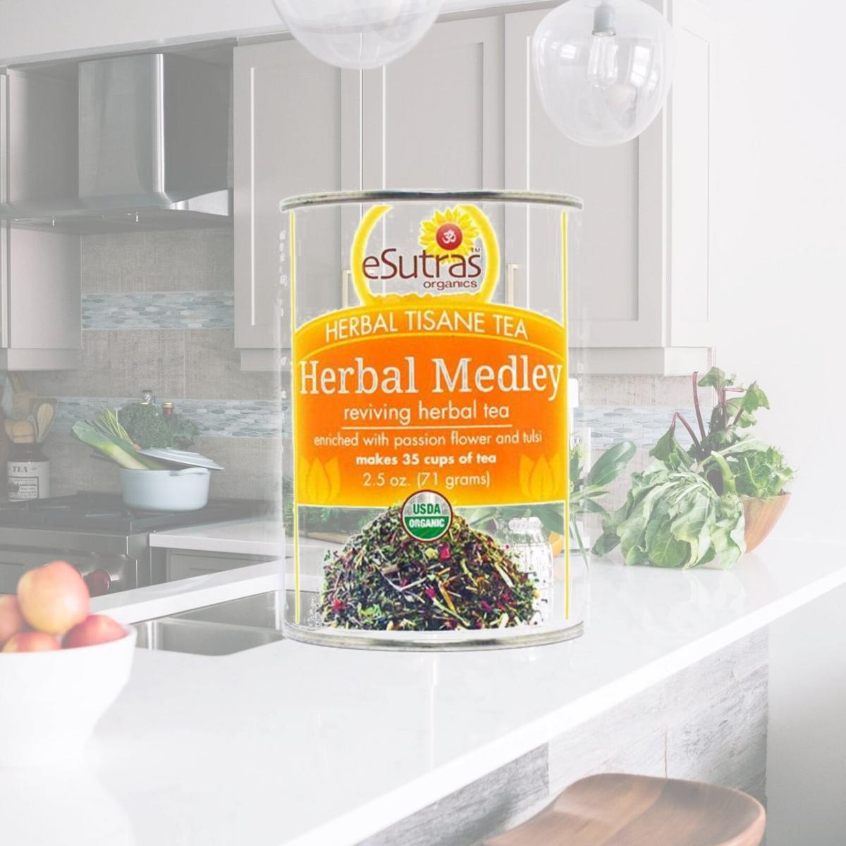 Picture of eSutras Organics 17-00-06-H25 Herbal Medley Tea - 2.5 Oz