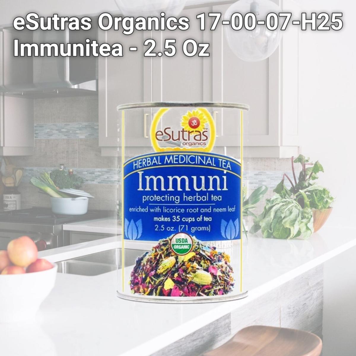 Picture of eSutras Organics 17-00-07-H25 Immunitea - 2.5 Oz