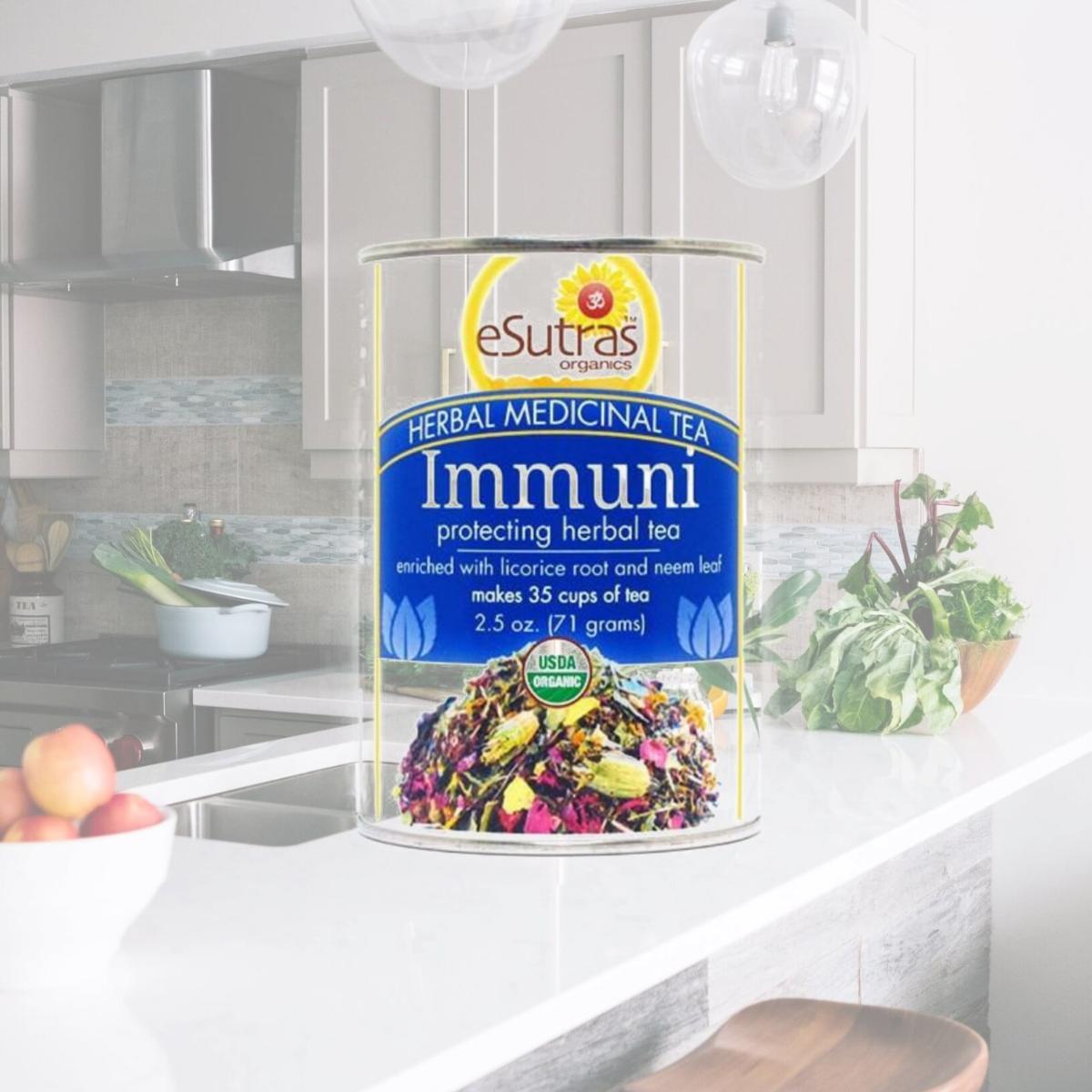 Picture of eSutras Organics 17-00-07-H25 Immunitea - 2.5 Oz