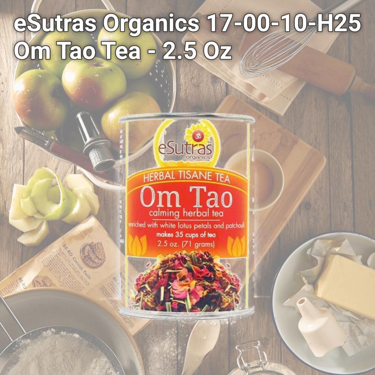 Picture of eSutras Organics 17-00-10-H25 Om Tao Tea - 2.5 Oz