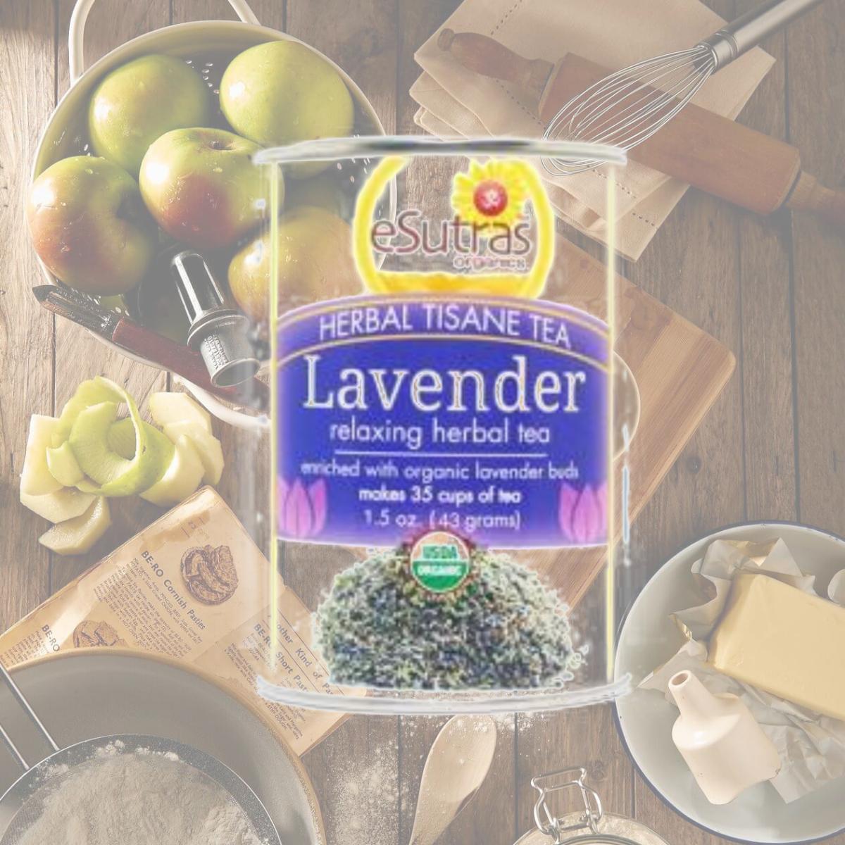 Picture of eSutras Organics 17-01-02-H25 Lavender Tea - 1.5 Oz