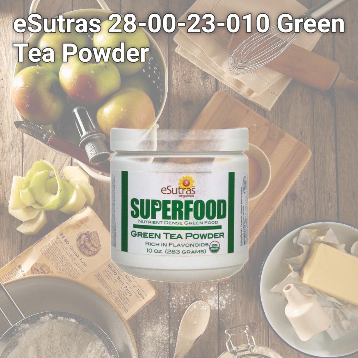 Picture of eSutras 28-00-23-010 Green Tea Powder