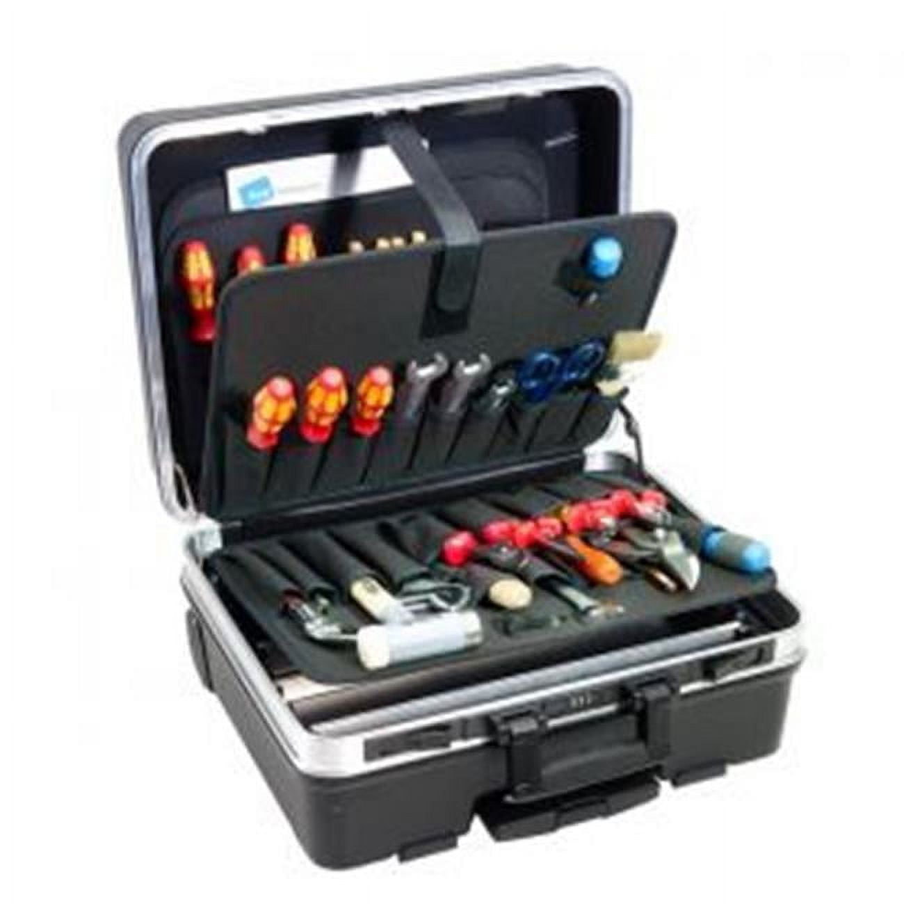 B&w International 120.04-p Go Wheeled Rolling Tool Case With Pocket Boards