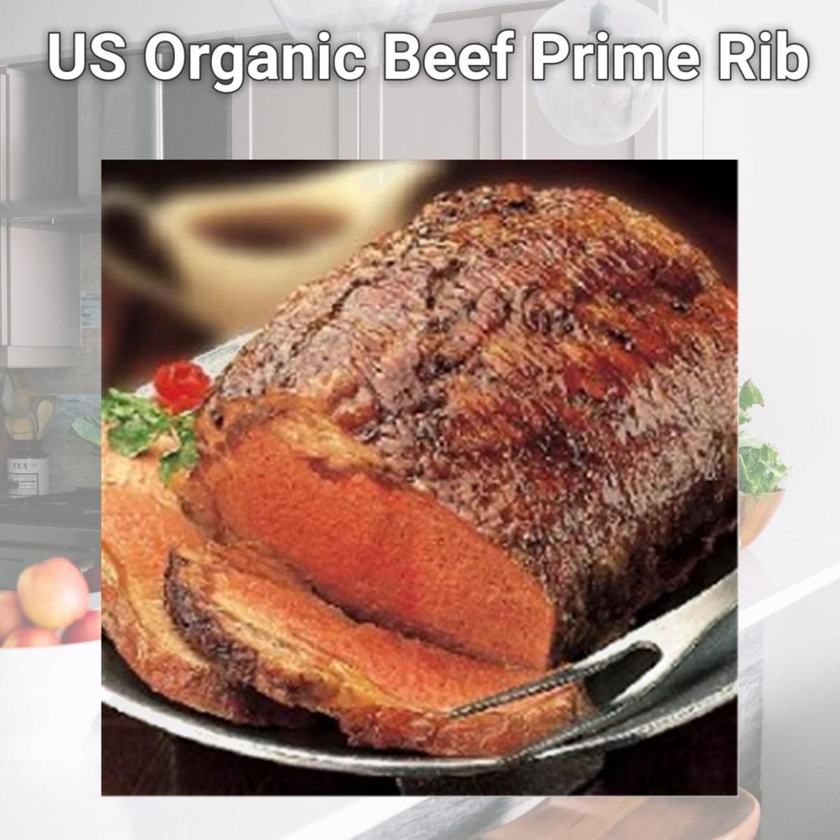 Picture of Blackwing Meats US9375-5-1 Organic BeefáPrimeáRib