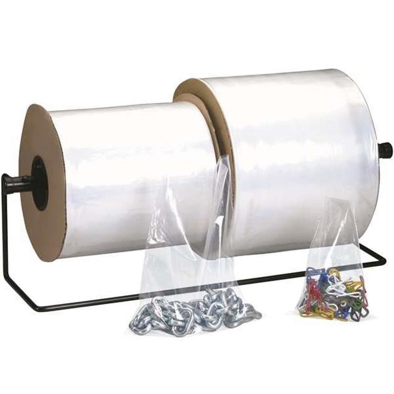 Ab329 5 X 5 In. 2 Mil Clear Poly Bags On A Roll